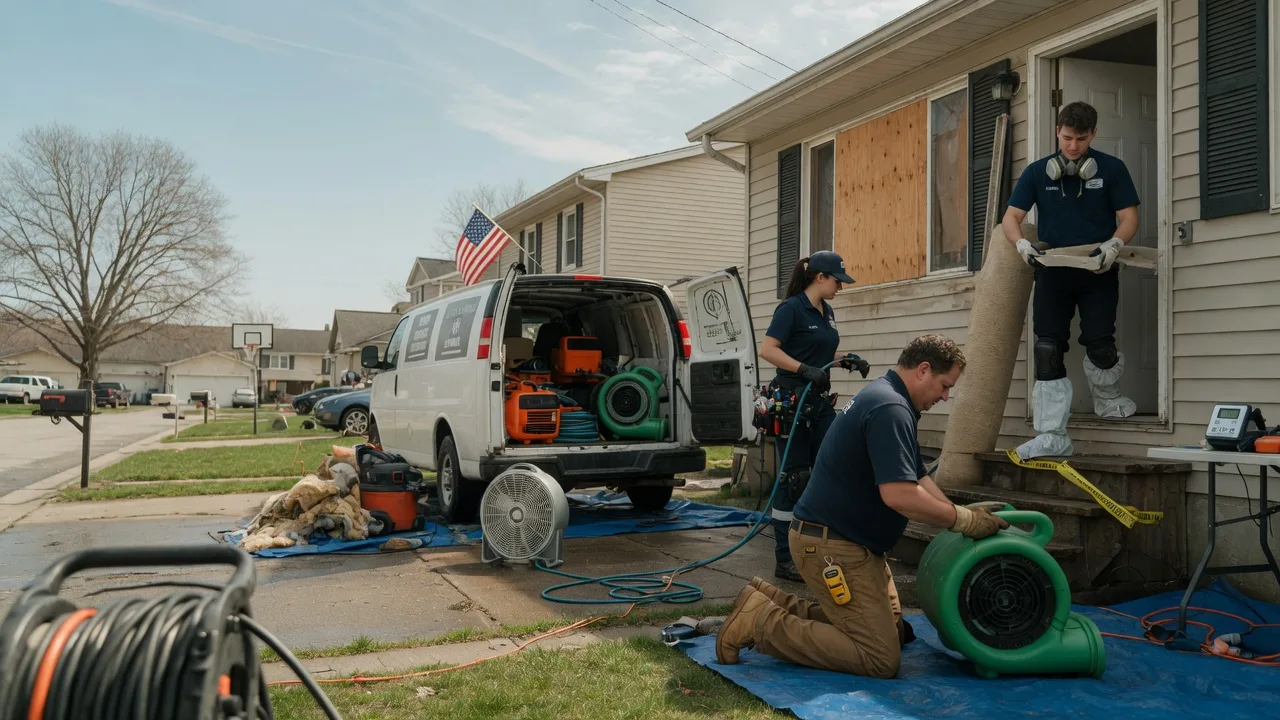 Water Damage Restoration in Packwood, IA near me